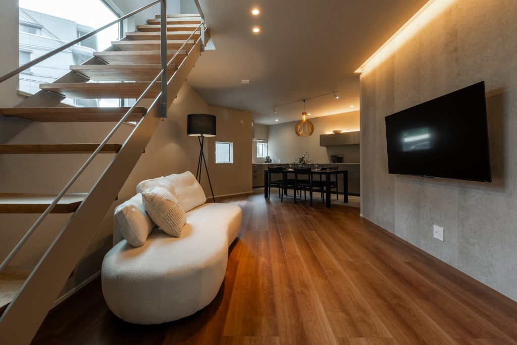 おしゃれなLDK空間