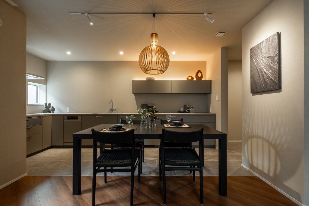 おしゃれなダイニングの写真