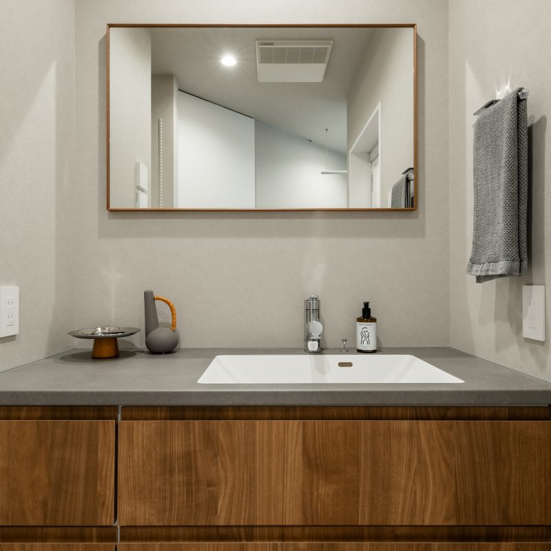 AICAの造作洗面　人気　Instagram　インスタグラム