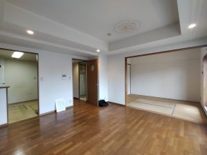 リノベーション前のマンションの室内の様子