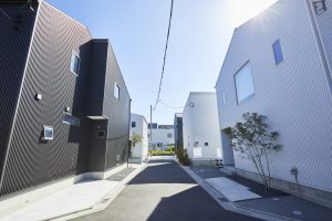 戸建住宅の外観