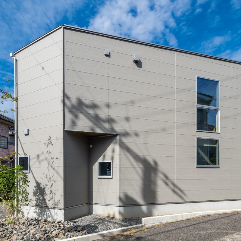 家デコモデルハウスの外観