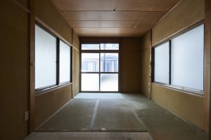 築古の住まいの室内
