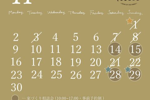 11月家デコカレンダー
